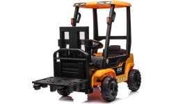 Wózek widłowy JCB, żółty