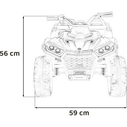 Quad Sport TX (czerwony)