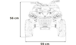 Quad Sport TX (czerwony)