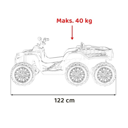 Quad Sport TX (czerwony)