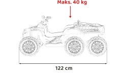 Quad Sport TX (czerwony)