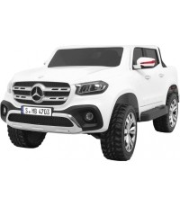 Samochód elektryczny dla dzieci Mercedes Benz X-Class, biały