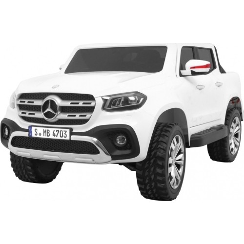 Samochód elektryczny dla dzieci Mercedes Benz X-Class, biały