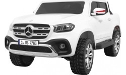 Samochód elektryczny dla dzieci Mercedes Benz X-Class, biały