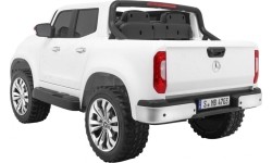 Samochód elektryczny dla dzieci Mercedes Benz X-Class, biały