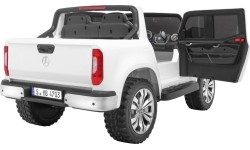 Samochód elektryczny dla dzieci Mercedes Benz X-Class, biały