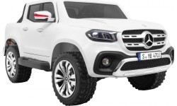 Samochód elektryczny dla dzieci Mercedes Benz X-Class, biały