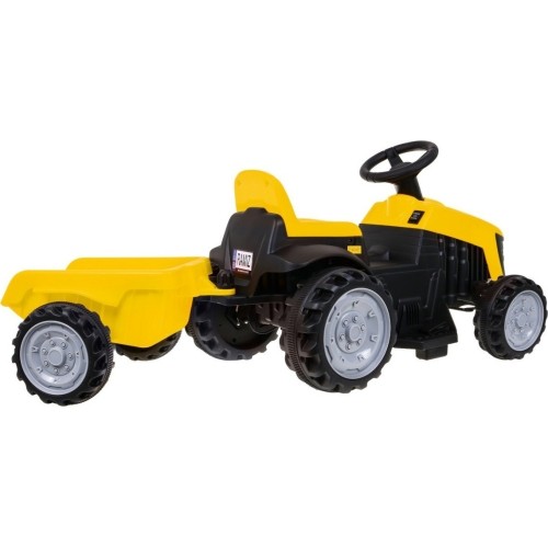 Traktor z przyczepą