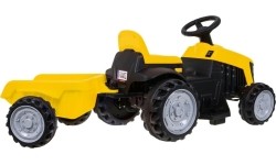 Traktor z przyczepą