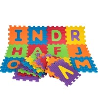 Sensory Mat Puzzle Different Shapes Alphabet