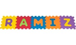 Sensory Mat Puzzle Different Shapes Alphabet