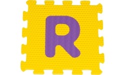 Sensory Mat Puzzle Different Shapes Alphabet
