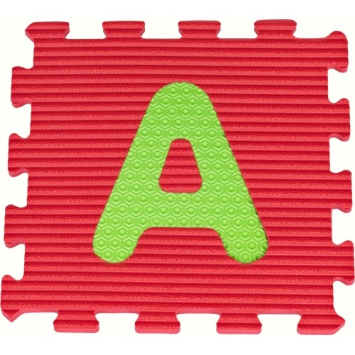 Sensory Mat Puzzle Different Shapes Alphabet