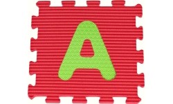 Sensory Mat Puzzle Different Shapes Alphabet