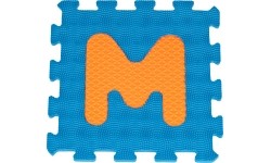 Sensory Mat Puzzle Different Shapes Alphabet