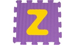 Sensory Mat Puzzle Different Shapes Alphabet