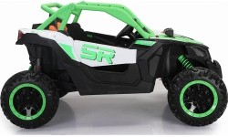 Pojazd elektryczny Buggy SR Super 66, zielony