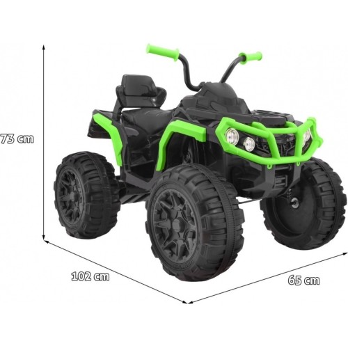 Pojazd elektryczny quad ATV BDM0906, czarno-zielony