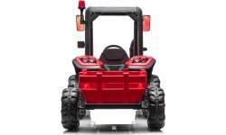 Traktor BLAST z przyczepą, czerwony