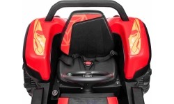 Traktor BLAST z przyczepą, czerwony