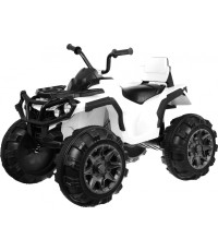 Quad elektryczny ATV, biały