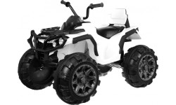 Quad elektryczny ATV, biały
