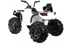 Quad elektryczny ATV, biały