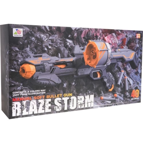 Karabinek zabawkowy Blaze Storm, srebrny