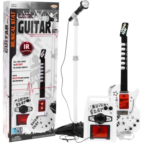 Electric Guitar Amplifier White