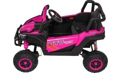 Pojazd elektryczny Madman UTV-MX Buggy, różowy