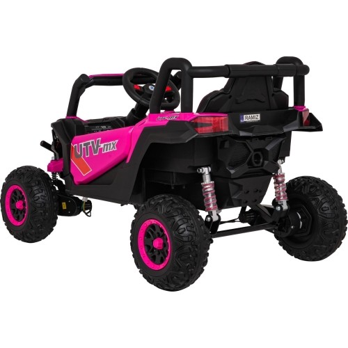Pojazd elektryczny Madman UTV-MX Buggy, różowy