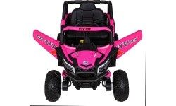 Pojazd elektryczny Madman UTV-MX Buggy, różowy