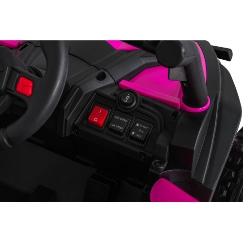 Pojazd elektryczny Madman UTV-MX Buggy, różowy