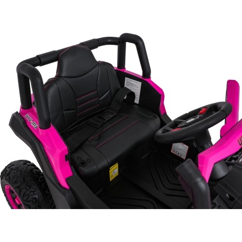 Pojazd elektryczny Madman UTV-MX Buggy, różowy