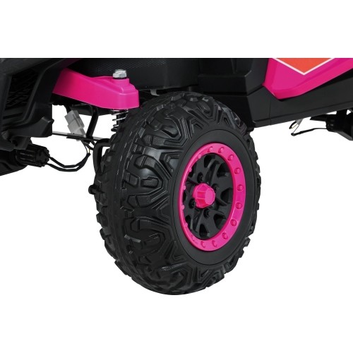 Pojazd elektryczny Madman UTV-MX Buggy, różowy