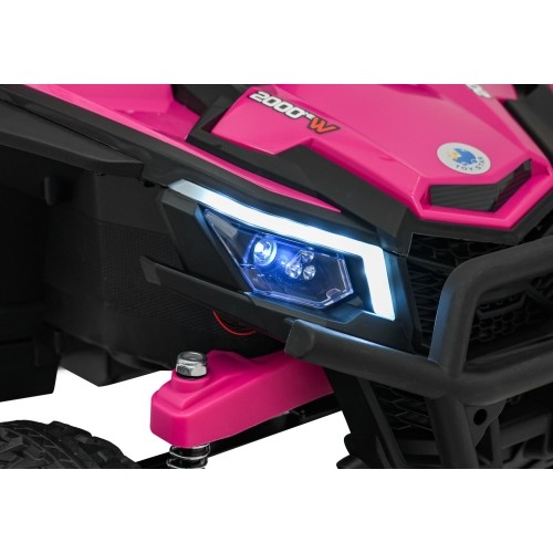 Pojazd elektryczny Madman UTV-MX Buggy, różowy