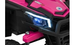 Pojazd elektryczny Madman UTV-MX Buggy, różowy