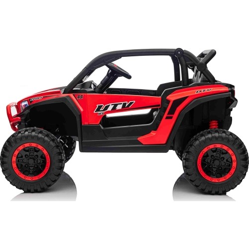 Pojazd elektryczny Buggy 4x4 KCK, czerwony