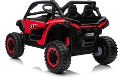Pojazd elektryczny Buggy 4x4 KCK, czerwony