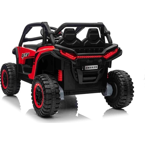 Pojazd elektryczny Buggy 4x4 KCK, czerwony