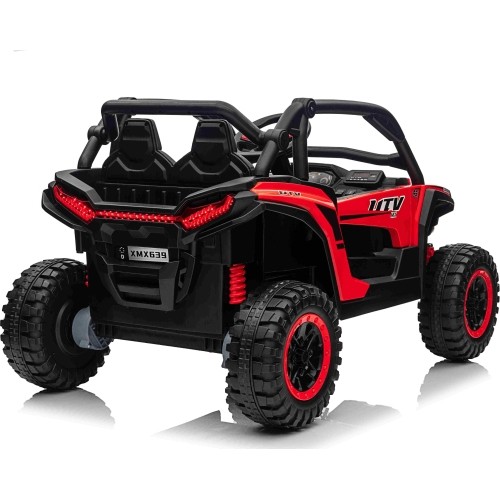 Pojazd elektryczny Buggy 4x4 KCK, czerwony