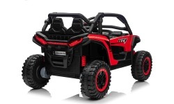Pojazd elektryczny Buggy 4x4 KCK, czerwony