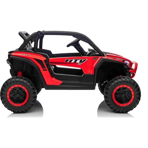 Pojazd elektryczny Buggy 4x4 KCK, czerwony