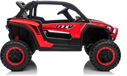 Pojazd elektryczny Buggy 4x4 KCK, czerwony