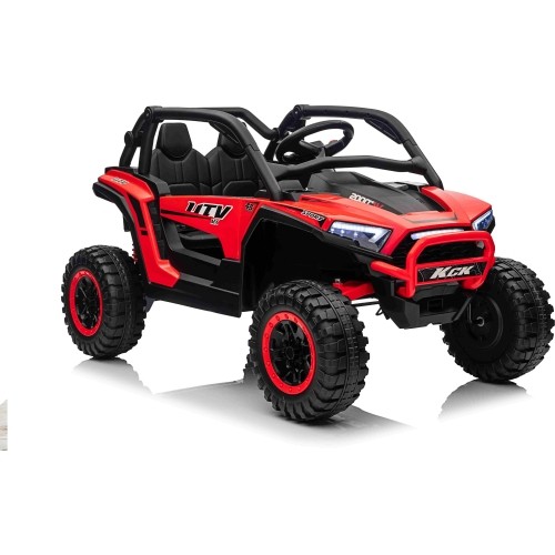 Pojazd elektryczny Buggy 4x4 KCK, czerwony