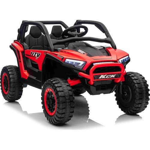 Pojazd elektryczny Buggy 4x4 KCK, czerwony