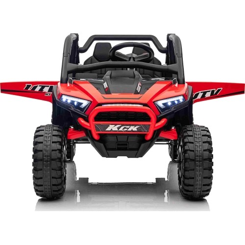 Pojazd elektryczny Buggy 4x4 KCK, czerwony