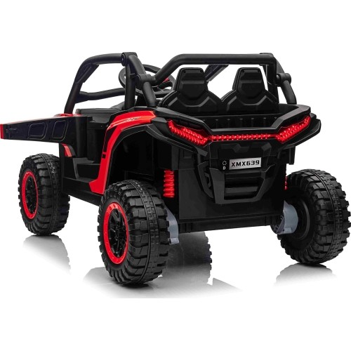 Pojazd elektryczny Buggy 4x4 KCK, czerwony