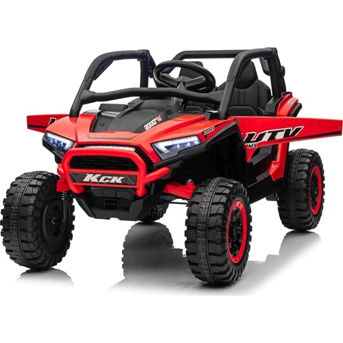 Pojazd elektryczny Buggy 4x4 KCK, czerwony