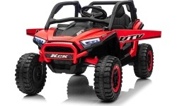 Pojazd elektryczny Buggy 4x4 KCK, czerwony